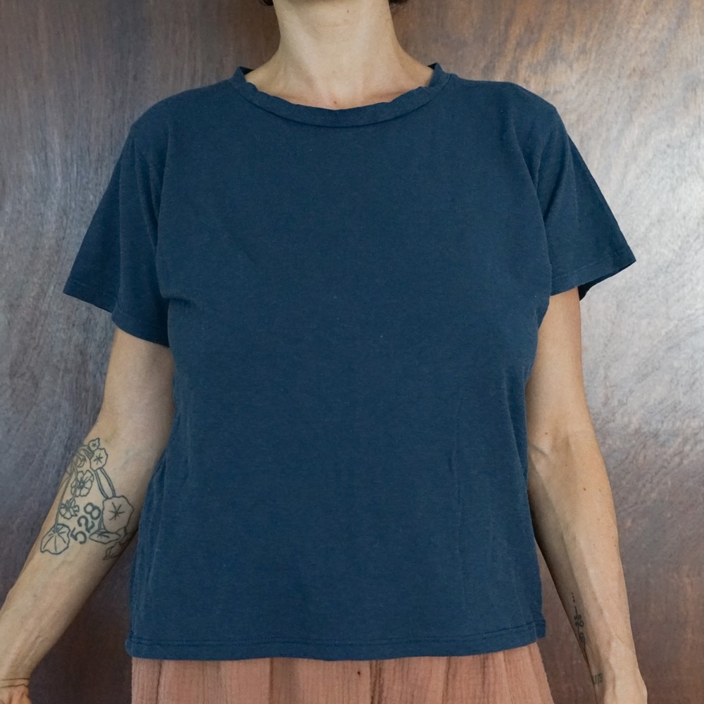 Brand new Jung Maven navy blue tee